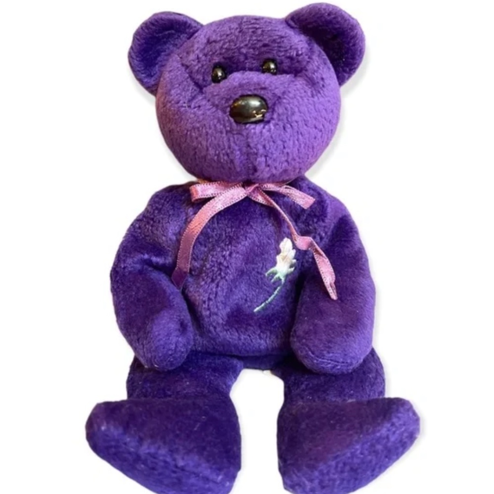 Princess the bear Diana beanie baby PE edition - 1997 - memorial teddy bear